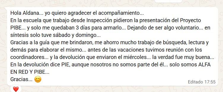 Testimonio real de la comunidad 11