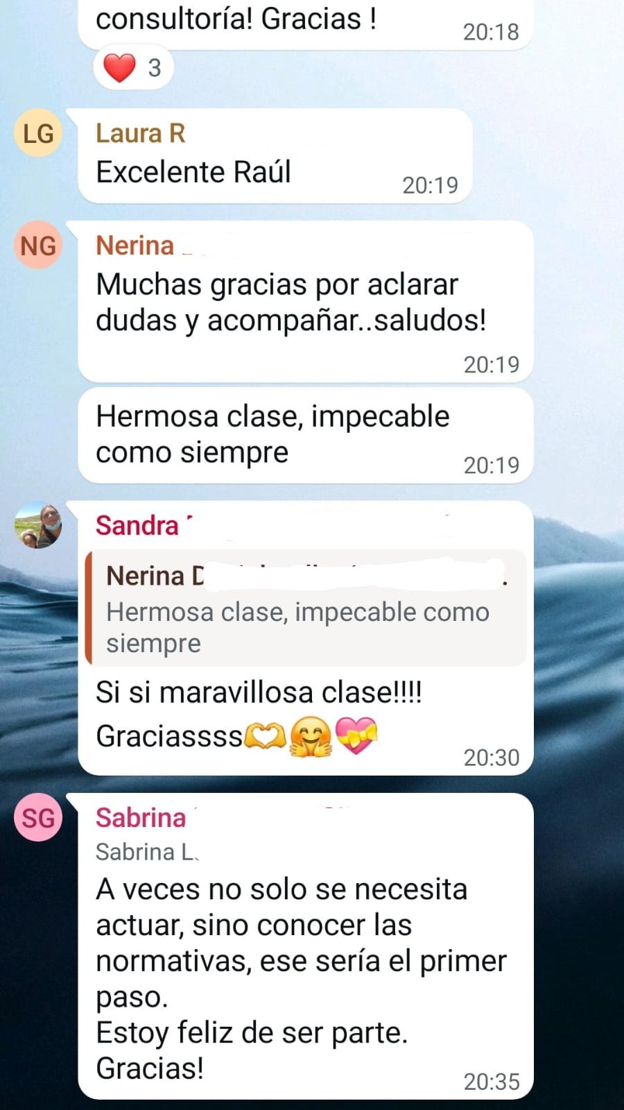 Testimonio real de la comunidad 5
