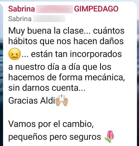 Testimonio real de la comunidad 4