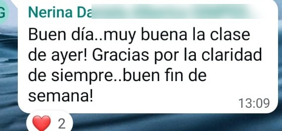 Testimonio real de la comunidad 13